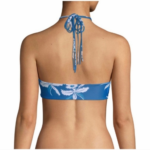 MIKOH west oz Hawaii hula Crochet Halter Top new - Picture 5 of 14